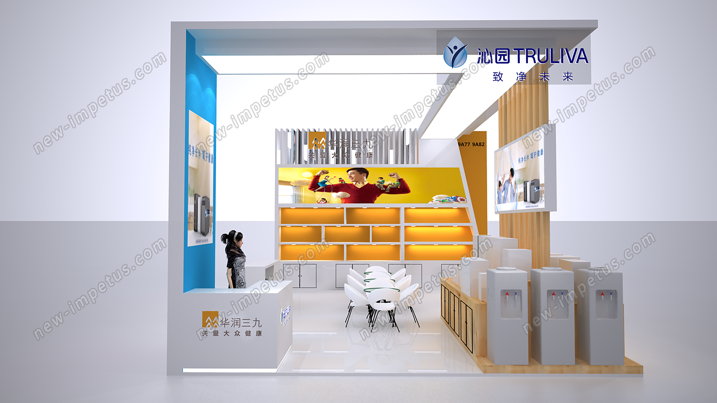深圳禮品展-吉祥瑞工貿(mào)-展臺設(shè)計搭建(圖1)