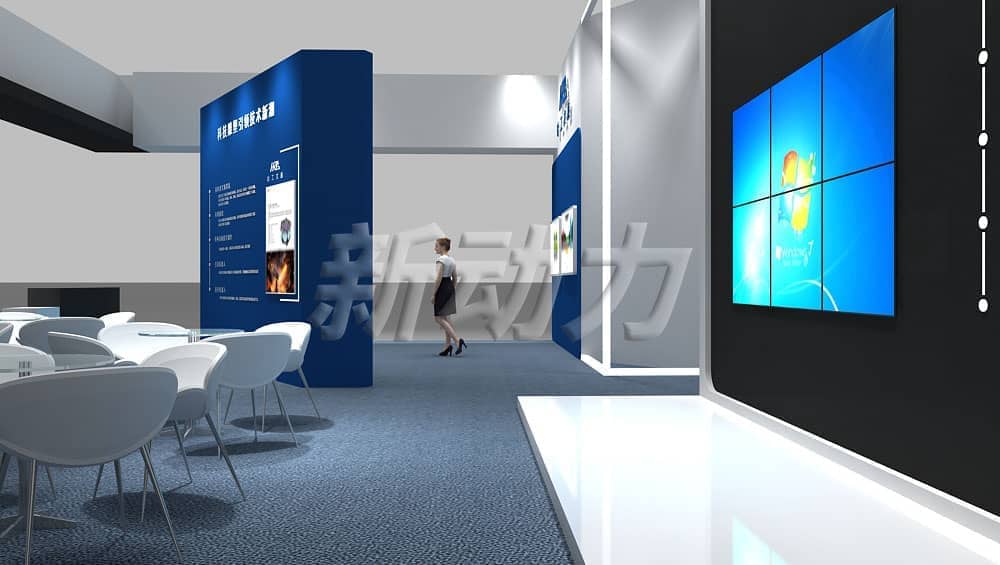 旅游展哈工文旅展臺設計搭建(圖6)