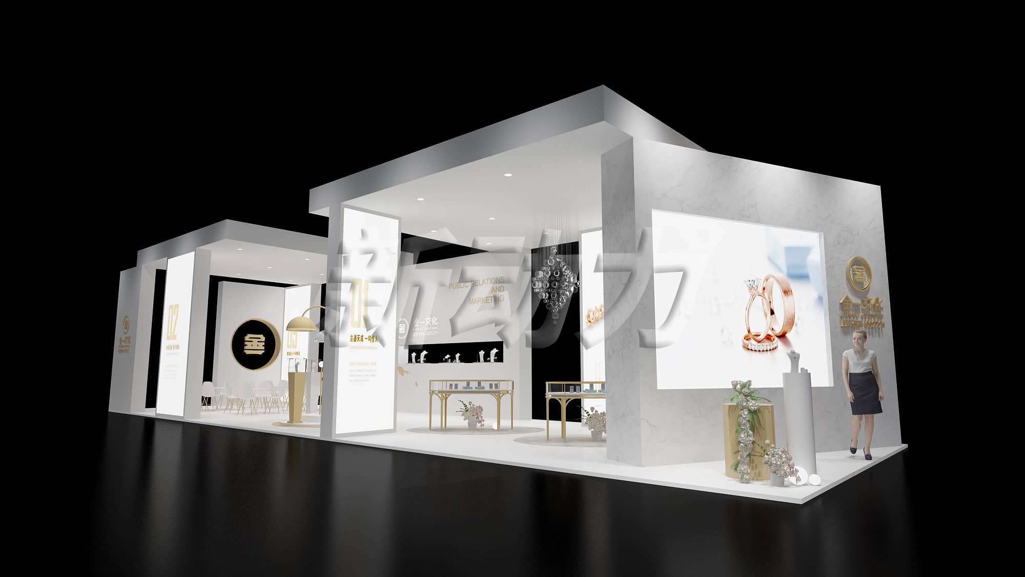上海展臺(tái)搭建公司如何做得好？展臺(tái)搭建設(shè)計(jì)如何讓展臺(tái)設(shè)計(jì)脫穎而出(圖1)