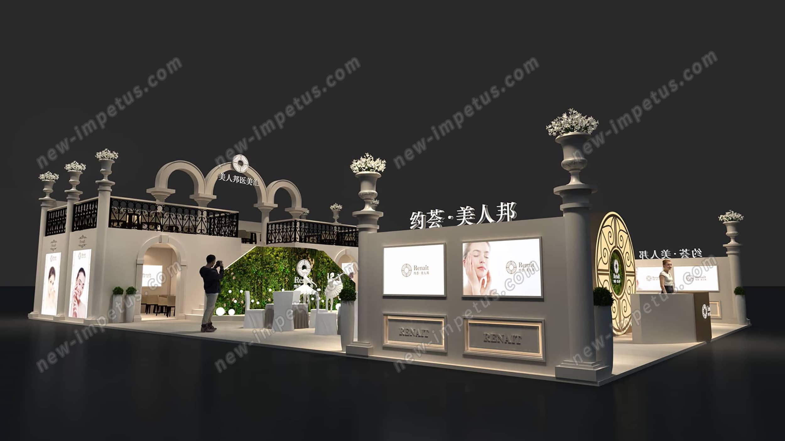 西安展廳展臺設計公司的選擇有哪些要點？(圖1)